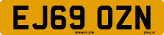 License plate of the United Kingdom, 2001 year system
