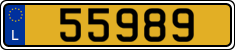 License plate of Luxembourg, Vanity Plates