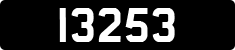 License plate of Guernsey, Regular plates