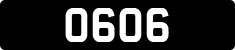 License plate of Guernsey, Regular plates