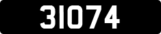 License plate of Guernsey, Regular plates