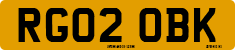 License plate of the United Kingdom, 2001 year system