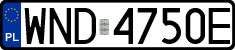 License plates of Poland, Regular car plates