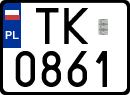 License plates of Poland, Regular car plates