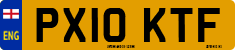 License plate of the United Kingdom, 2001 year system