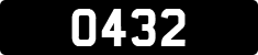 License plate of Guernsey, Regular plates
