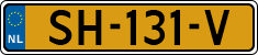 License plate of the Netherlands, Cars