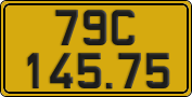 License plate of Vietnam, Commercial vehicles