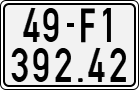 License plate of Vietnam, Motorcycles