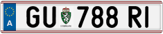 License plate of Austria, Regular plates