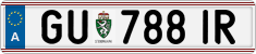 License plate of Austria, Regular plates