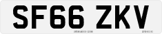 License plate of the United Kingdom, 2001 year system