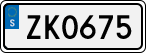 License plate of Sweden, Regular plates
