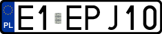 License plates of Poland, Vanity Plates