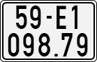 License plate of Vietnam, Motorcycles