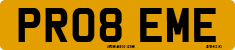 License plate of the United Kingdom, 2001 year system