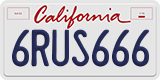 California, Passenger (1ABC234)