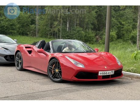 н666ах90, Ferrari 488