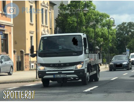 DD SK 337, Mitsubishi Fuso Canter