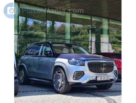 00 OO 001, Mercedes-Benz GLS-Klasse