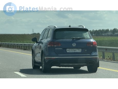 м222вр197, Volkswagen Touareg