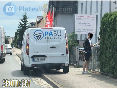 B PS 6880, Ford Transit Custom