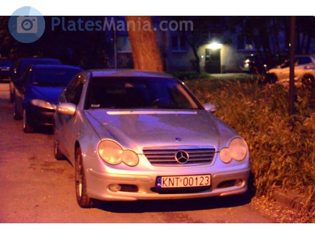 KNT 00123, Mercedes-Benz CLK-Klasse