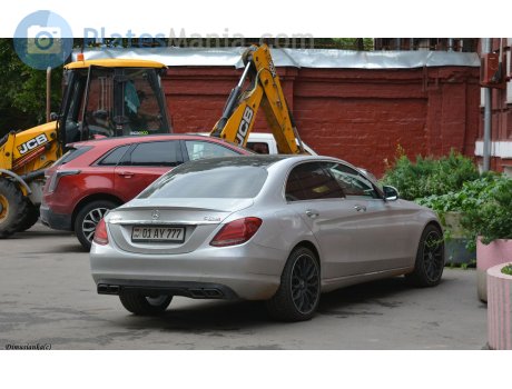 01 AY 777, Mercedes-Benz C-Klasse