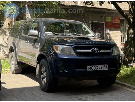 м003ух39, Toyota Hilux