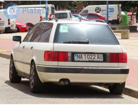 NA 1022 AU, Audi 80