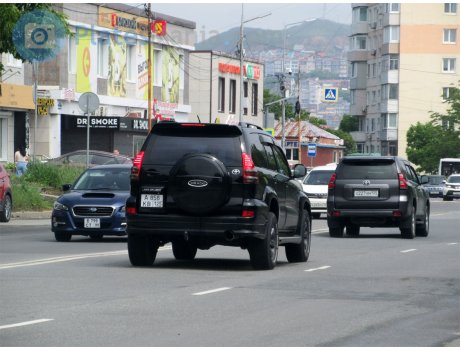 а858кв125, Toyota Land Cruiser Prado