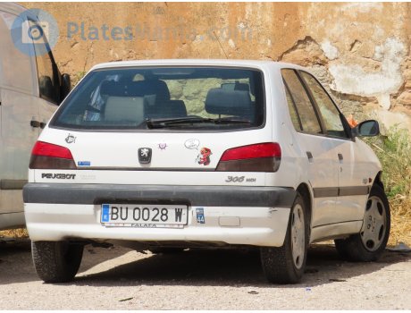 BU 0028 W, Peugeot 306