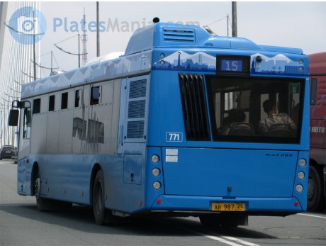 ав 987 25, MAZ 203