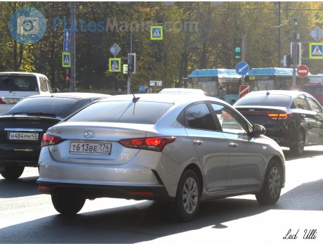 т613ве774, Hyundai Solaris