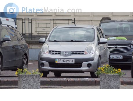 AE 1789 BT, Nissan Note