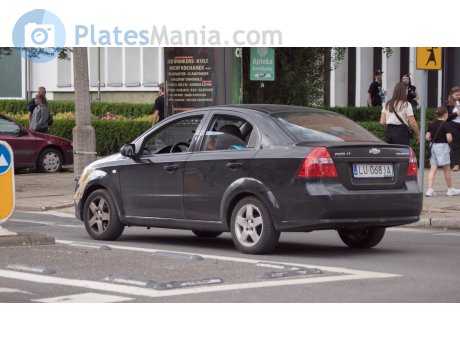 LU 068JA, Chevrolet Aveo