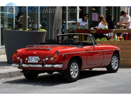 BCS 75R, MG B