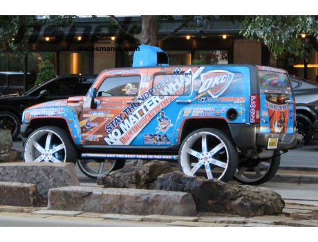 NBANOKC, HUMMER H3