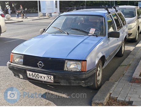 а600ку92, Opel Rekord