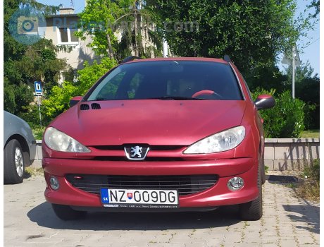 NZ-009DG, Peugeot 206