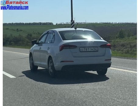 о781тм62, Skoda Rapid