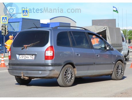 у912му102, Opel Zafira