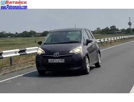 н687уа193, Toyota Ractis