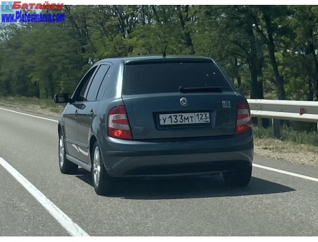 у133мт123, Skoda Fabia