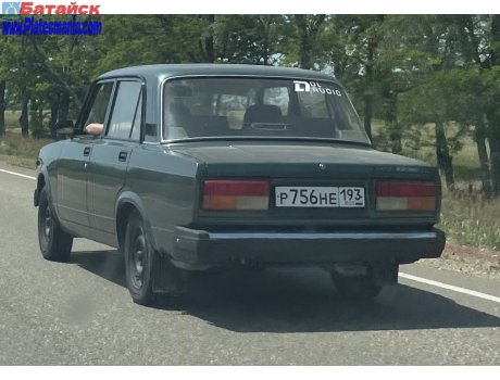 р756не193, Lada (VAZ) 2107