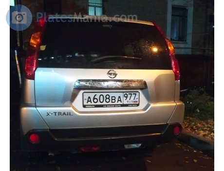 а608ва977, Nissan X-Trail