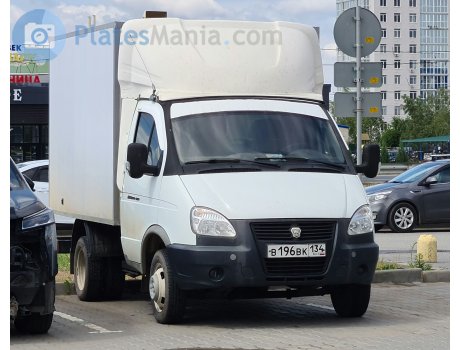 в196вк134, GAZ 3302 ГАЗель