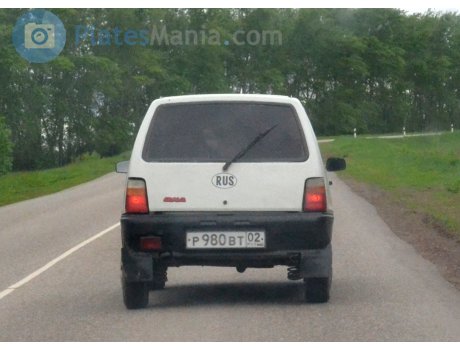 р980вт02, Lada (VAZ) 1111 Ока