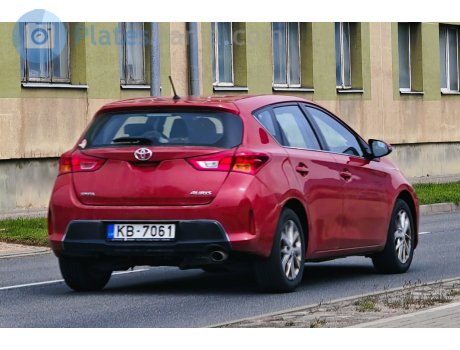 KB-7061, Toyota Auris