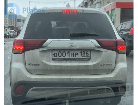 в001нр186, Mitsubishi Outlander